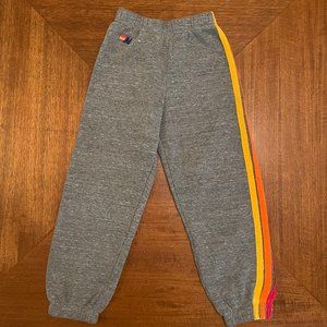 Aviator Nation 5 Stripe Sweatpants  Size 6